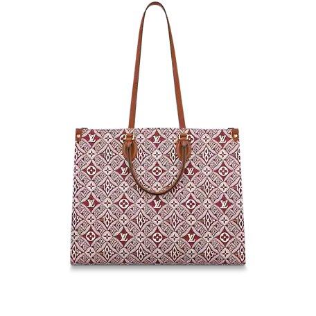 Louis Vuitton SINCE 1854 ONTHEGO GM Bag Bordeaux