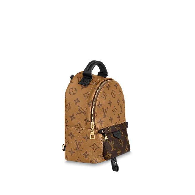Louis Vuitton PALM SPRINGS MINI Monogram Reverse coated canvas
