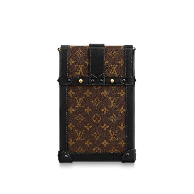 Louis Vuitton VERTICAL TRUNK POCHETTE black