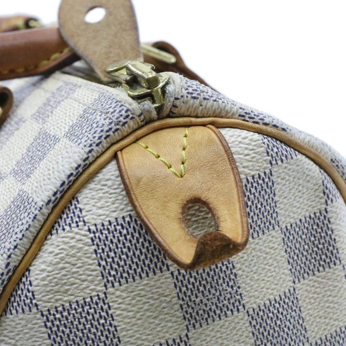 LOUIS VUITTON Damier Azur Speedy 25 Hand Bag SP2047 - Cap N Wrap