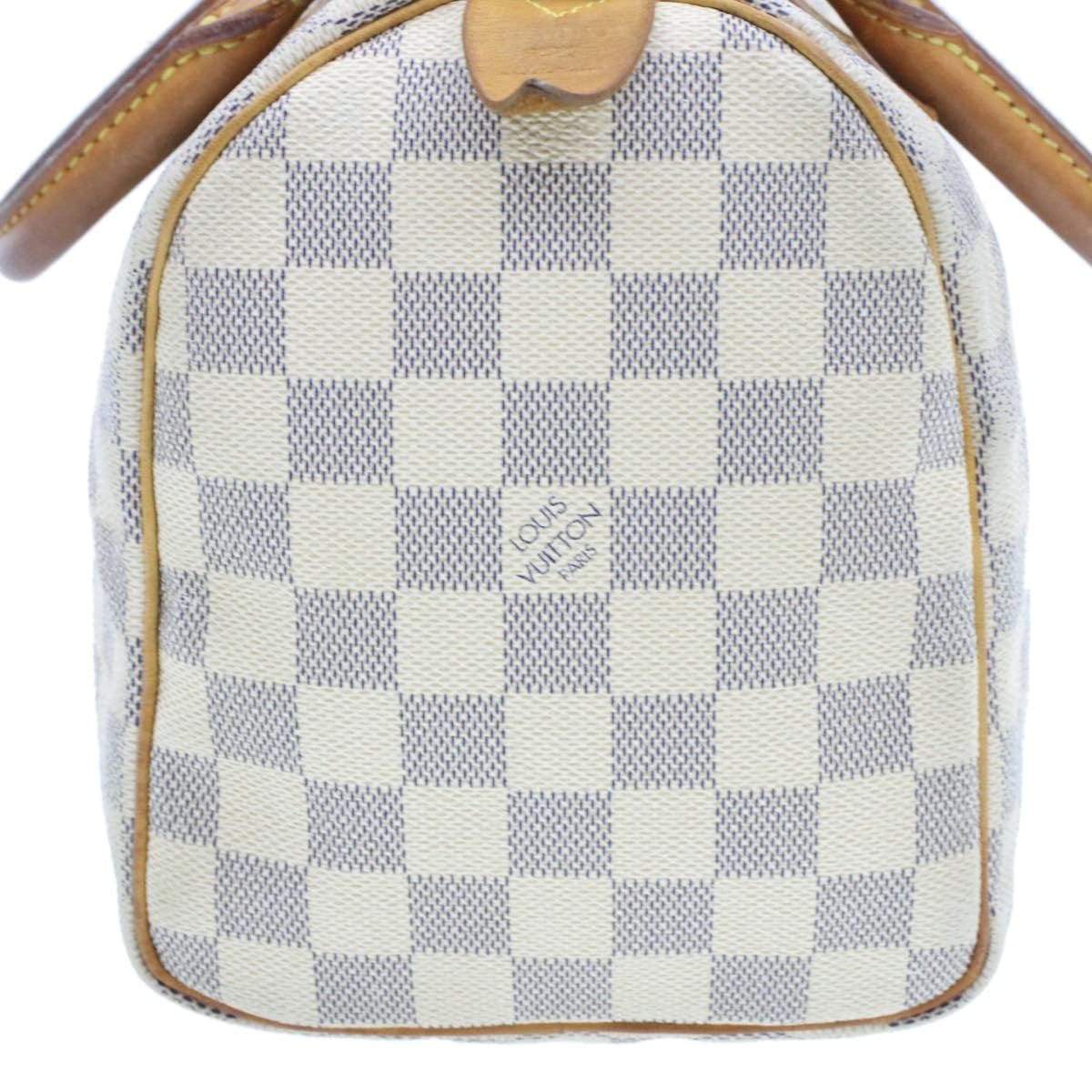 LOUIS VUITTON Damier Azur Speedy 25 Hand Bag SP2047 - Cap N Wrap