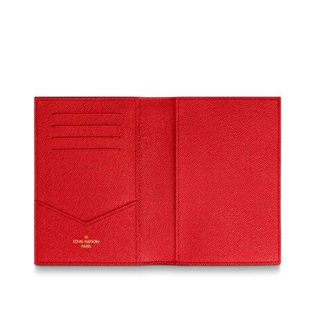 Louis Vuitton PASSPORT COVER Red