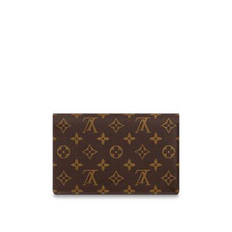 Louis Vuitton FLORE CHAIN WALLET Rose Ballerine Pink
