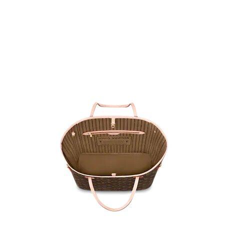 Louis Vuitton NEVERFULL MM Bag Beige
