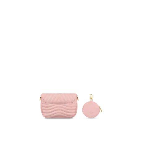 Louis Vuitton NEW WAVE MULTI-POCHETTE Rose Ballerine