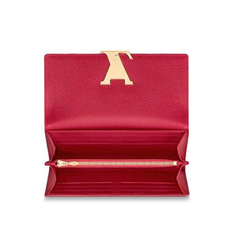 Louis Vuitton CAPUCINES WALLET Scarlet Red