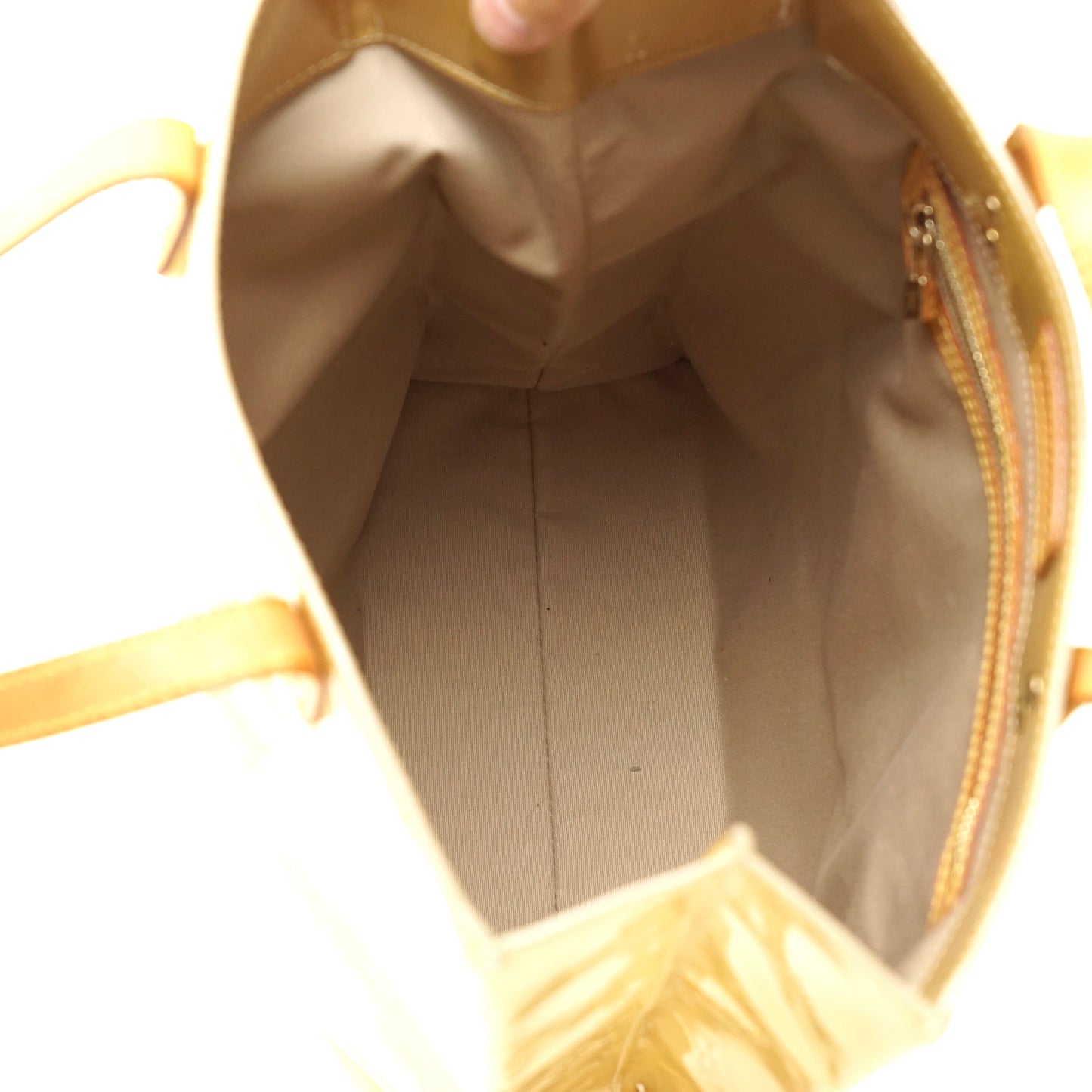 Louis Vuitton Lead Mm Beiges Vernis Hand