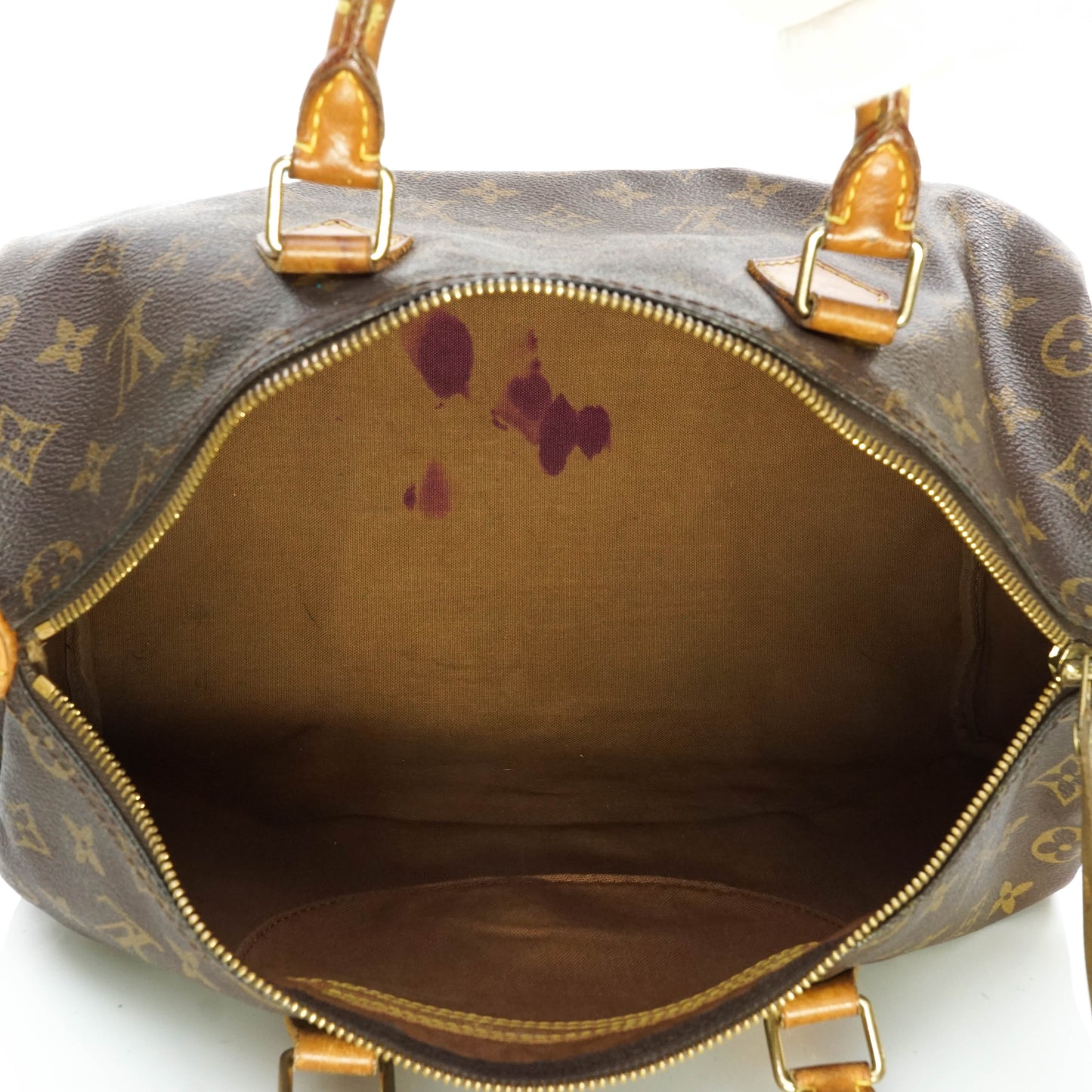 Louis Vuitton Speedy 35 Satchel Bag