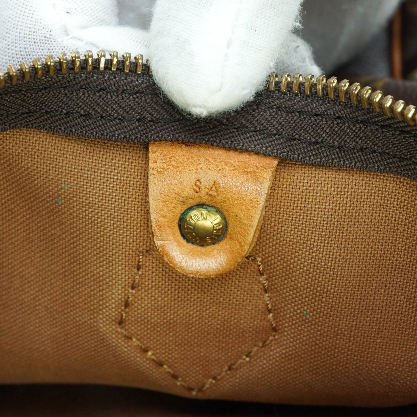 Louis Vuitton Speedy 35 Satchel Bag
