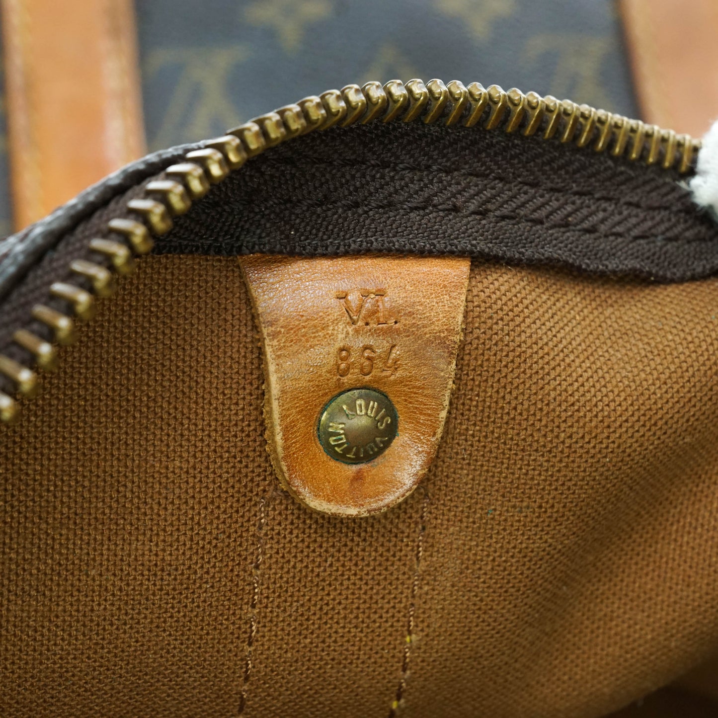 Louis Vuitton Keepall 50 Travel Bag