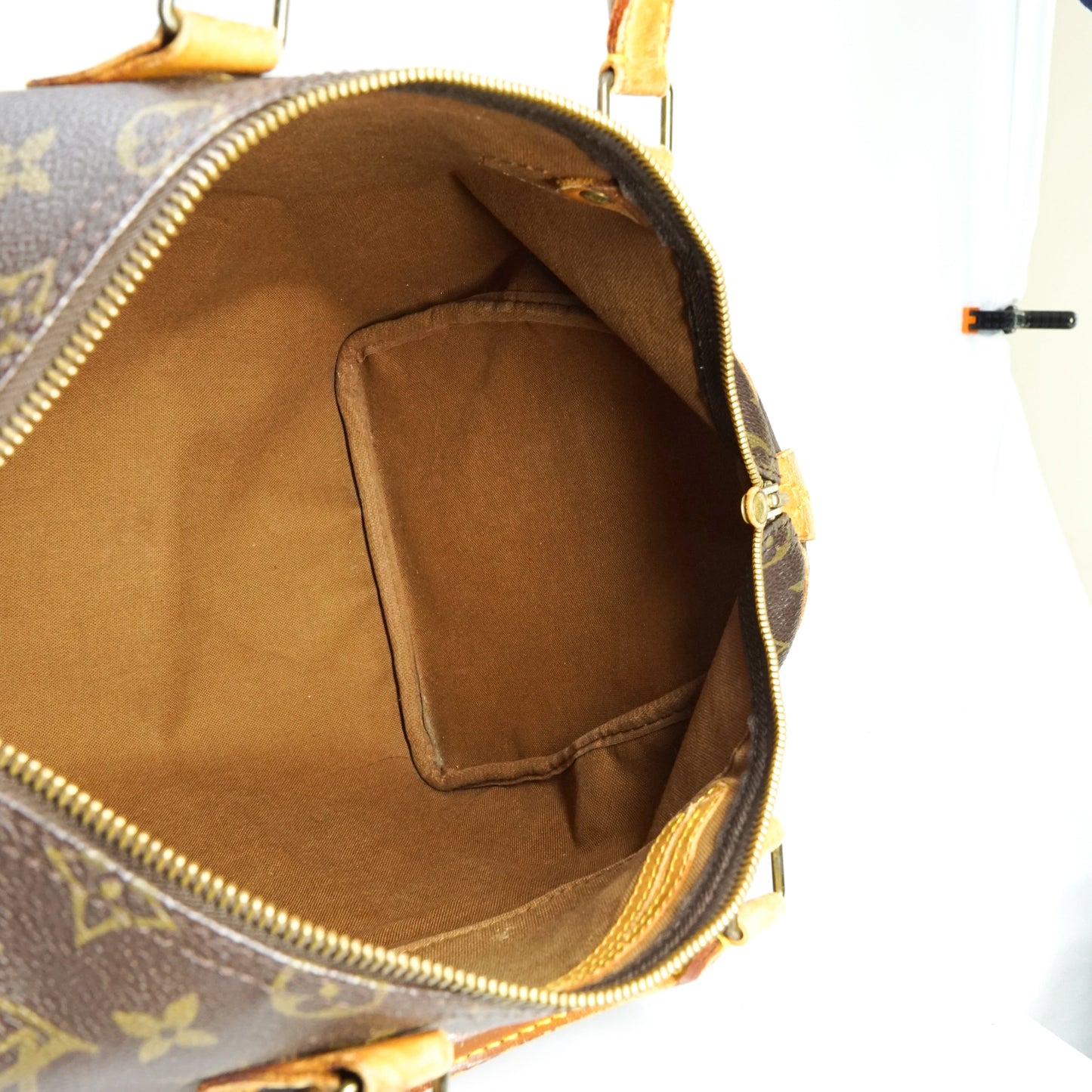 Louis Vuitton Speedy 35 Satchel Bag