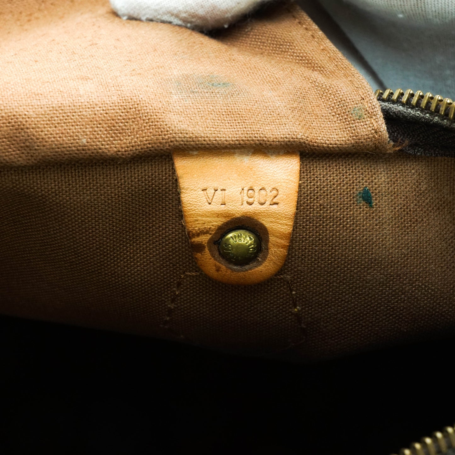 Louis Vuitton Speedy 35 Satchel Bag