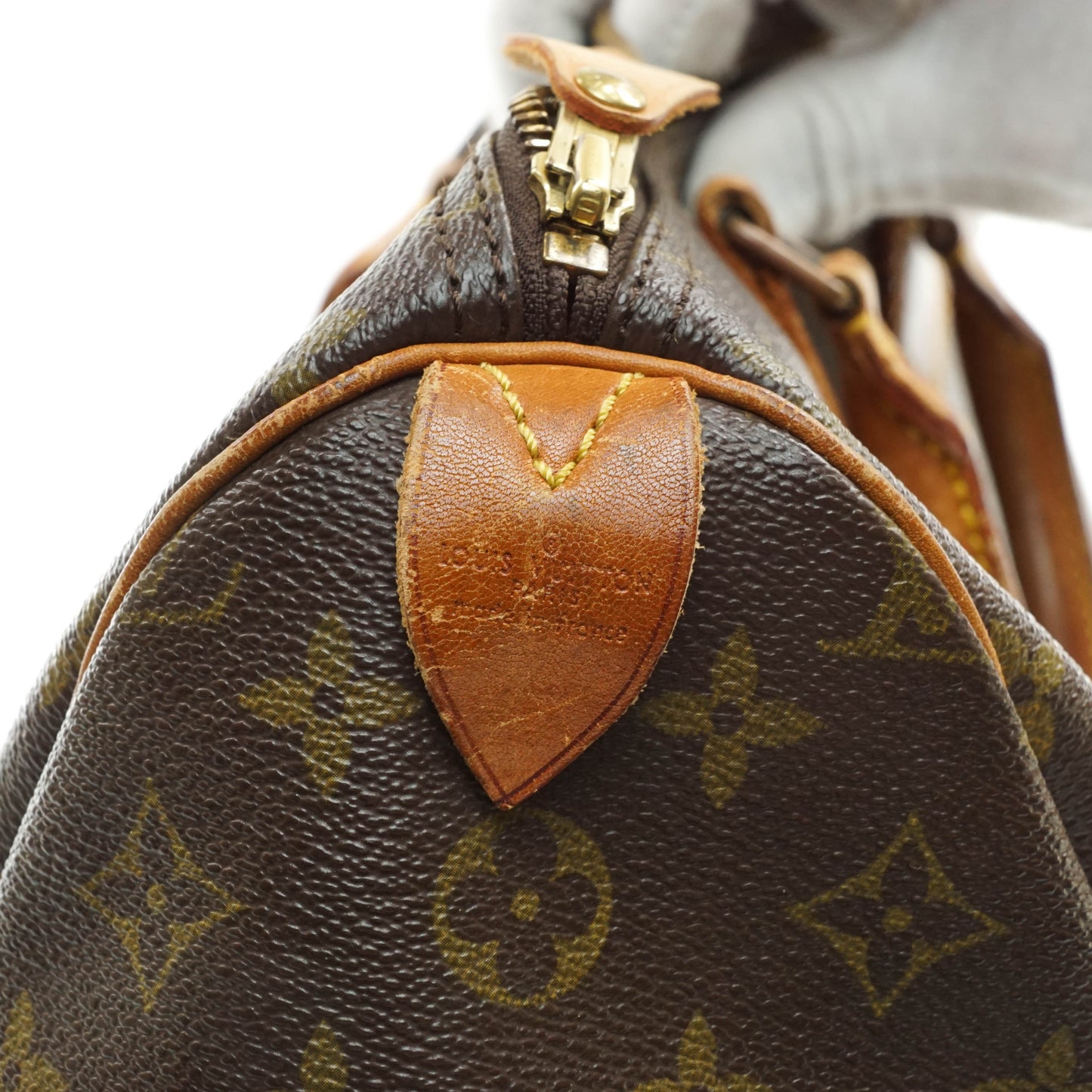 Louis Vuitton Speedy 35 Satchel Bag
