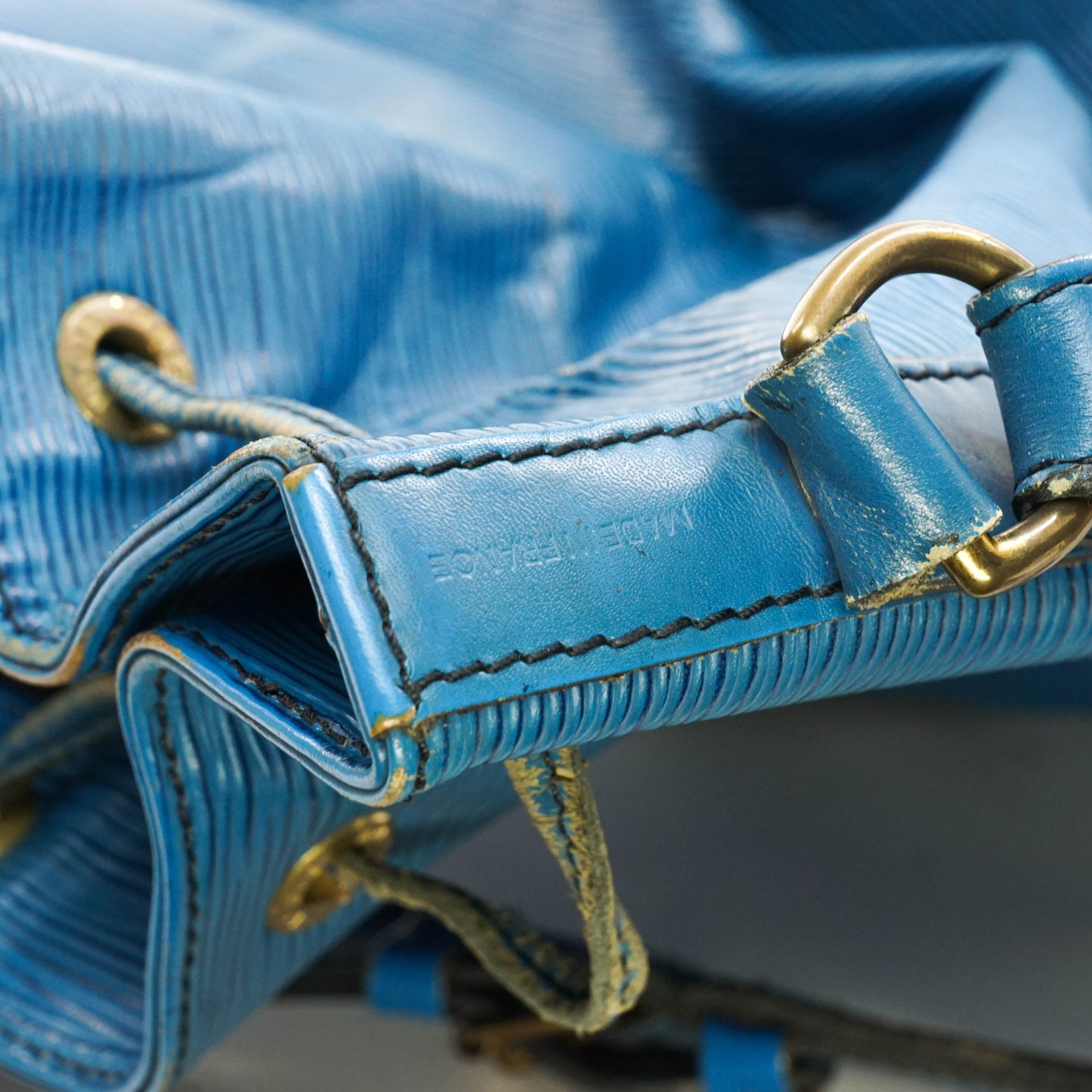 Louis Vuitton Noe Shoulder Bag Blue