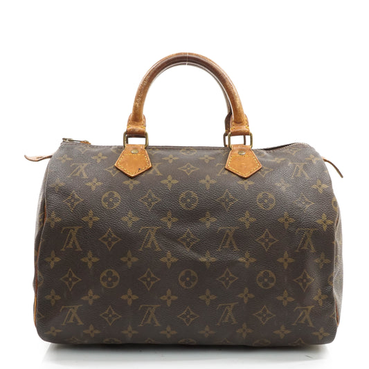 Louis Vuitton Speedy 30 Satchel Bag