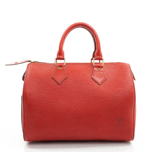Louis Vuitton Speedy 25 Satchel Bag