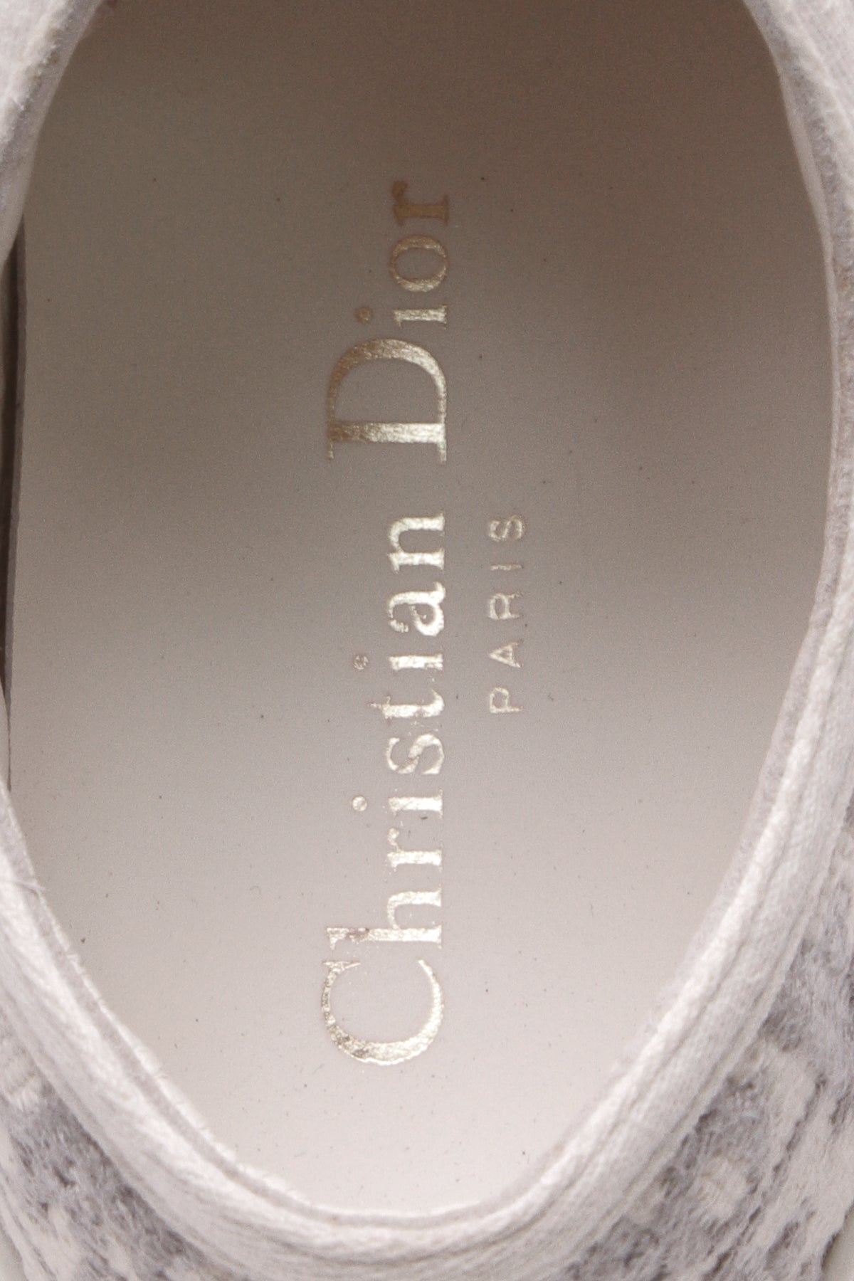 Walk 'N' Dior Sneakers - Gray Stone Size 35