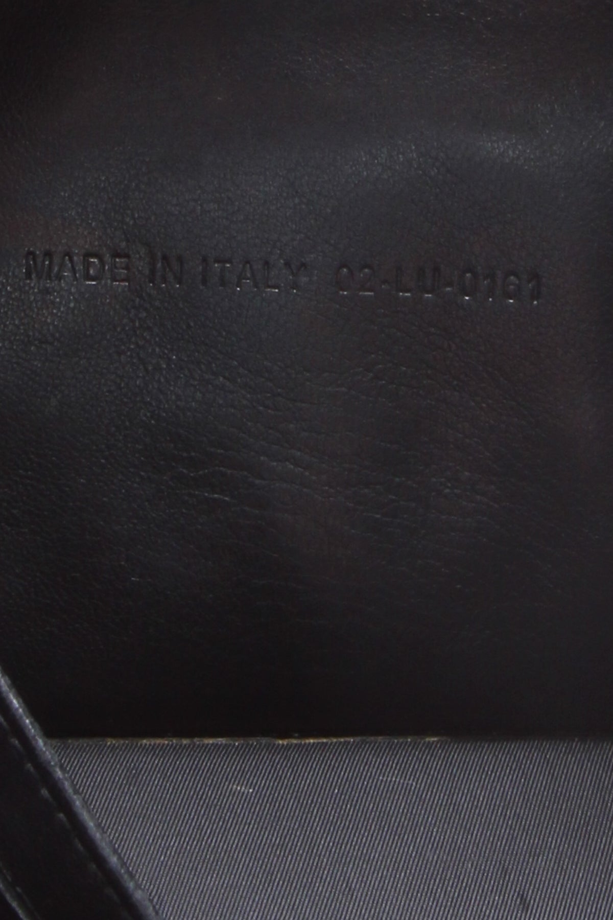 Cannage New Lock Clutch Bag - Black