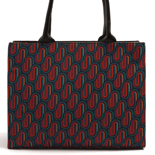 Monochrome Tribal Print Tote Bag