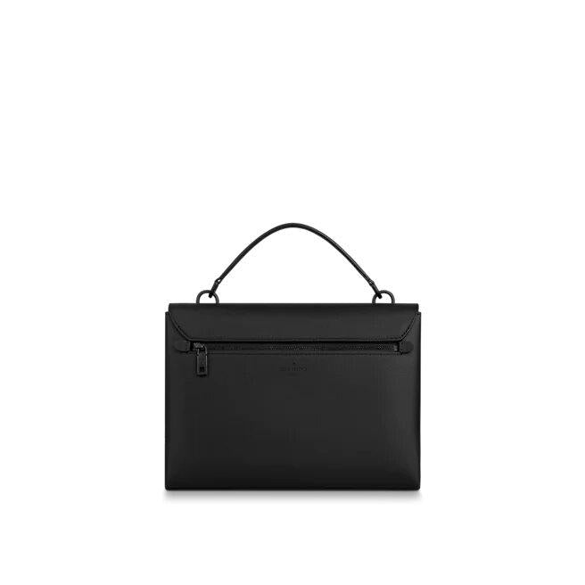 Louis Vuitton MYLOCKME SATCHEL BLACK