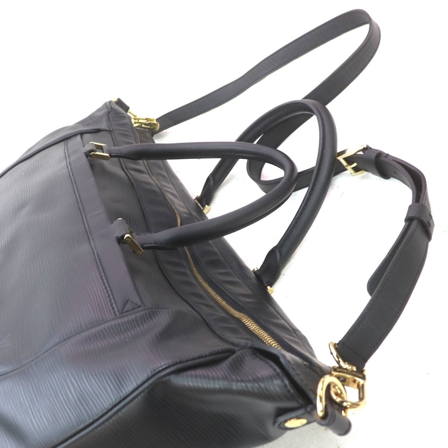 Louis Vuitton Travel Bag Black Epi