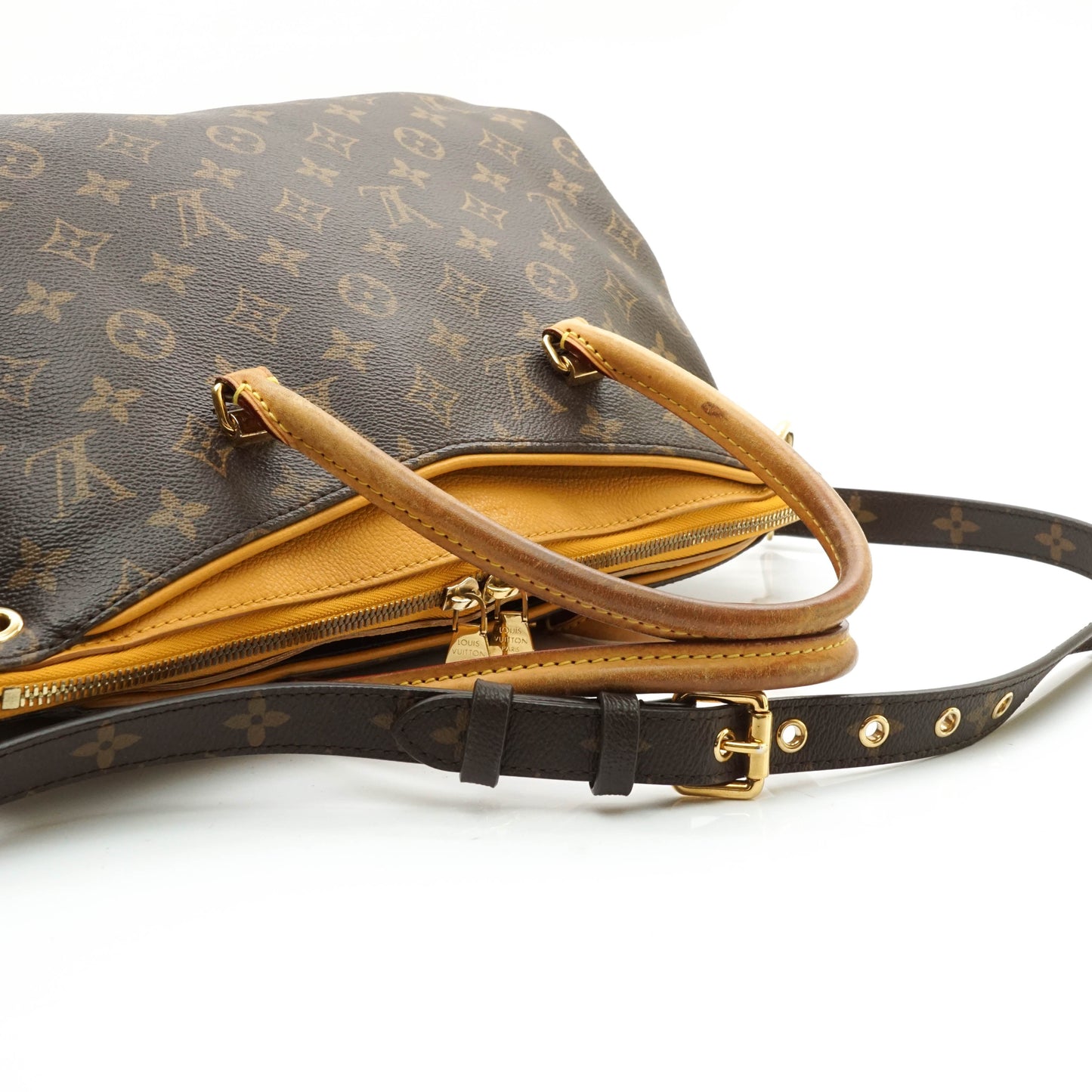 Louis Vuitton Pallas Tote Bag Brown