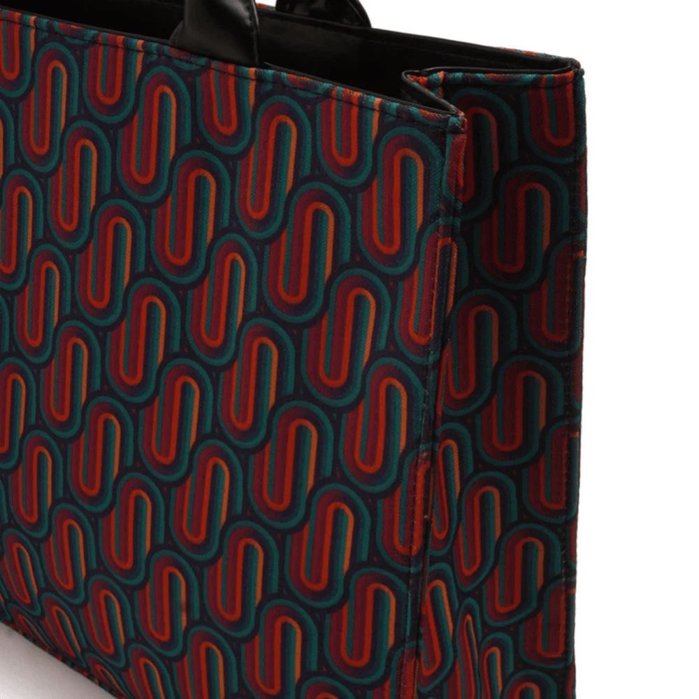 Monochrome Tribal Print Tote Bag