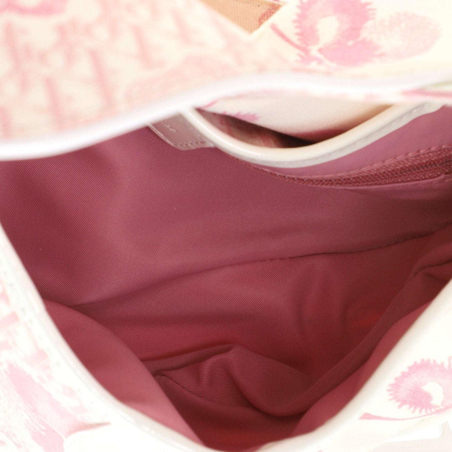 Vintage Saddle Bag Printed Canvas Medium