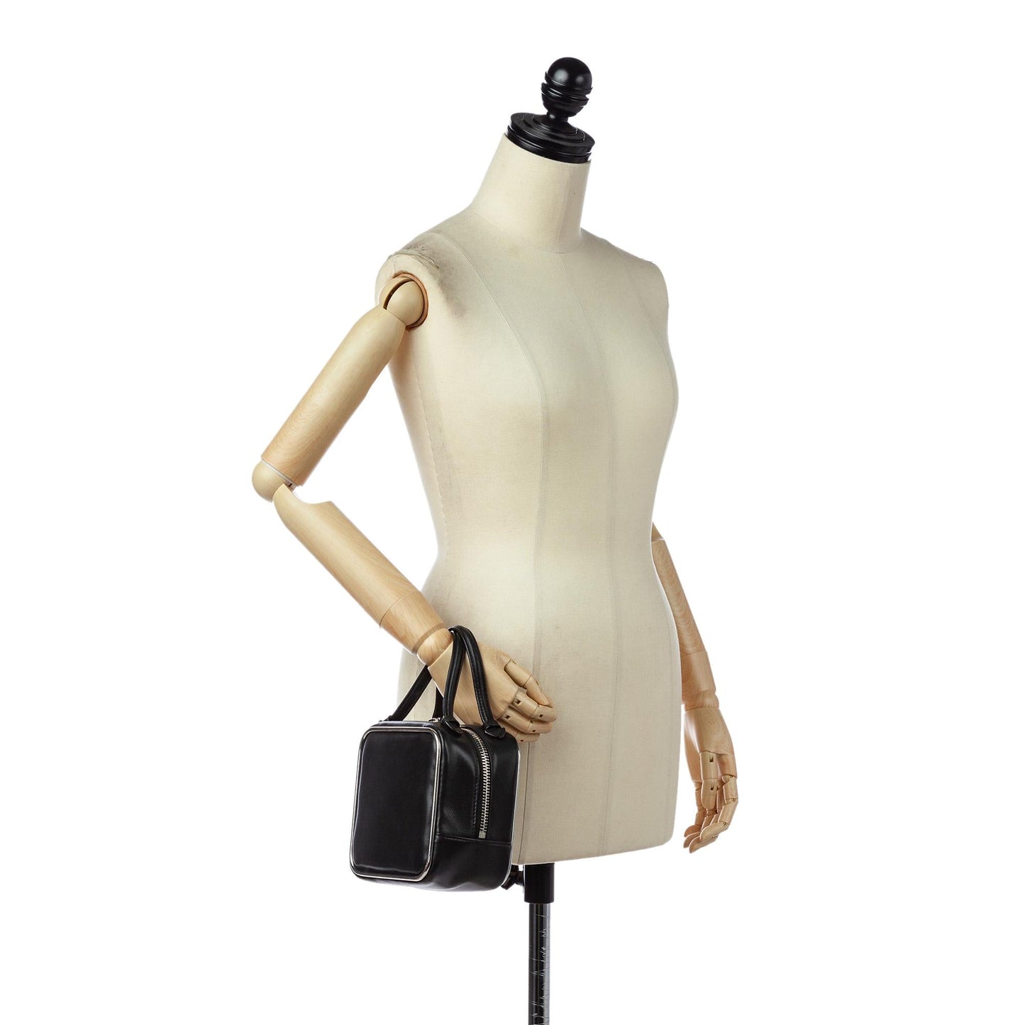 Alexander Wang Halo Square Leather Handbag