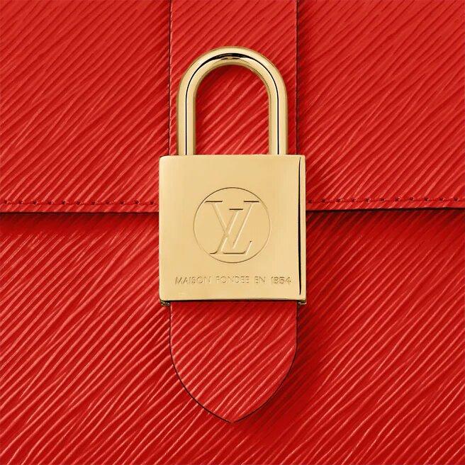 Louis Vuitton LOCKY BB Coquelicot Red