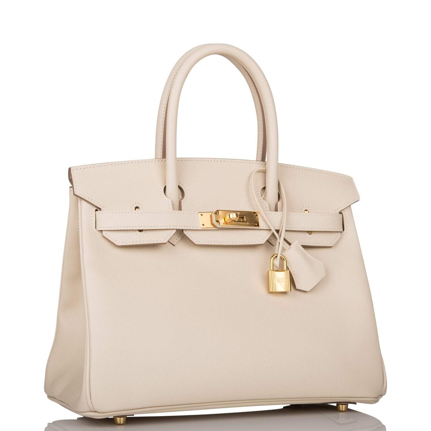 Hermes Craie Epsom Birkin 30cm Gold Hardware