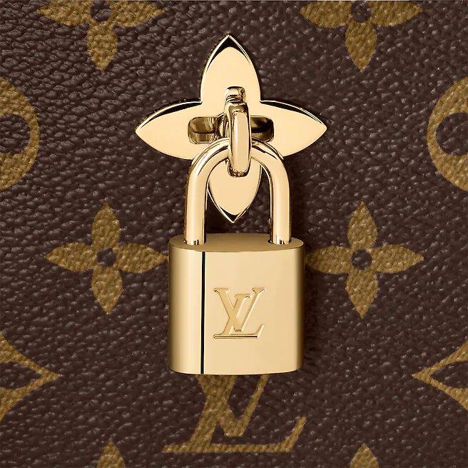 Louis Vuitton FLOWER ZIPPED TOTE PM Beige