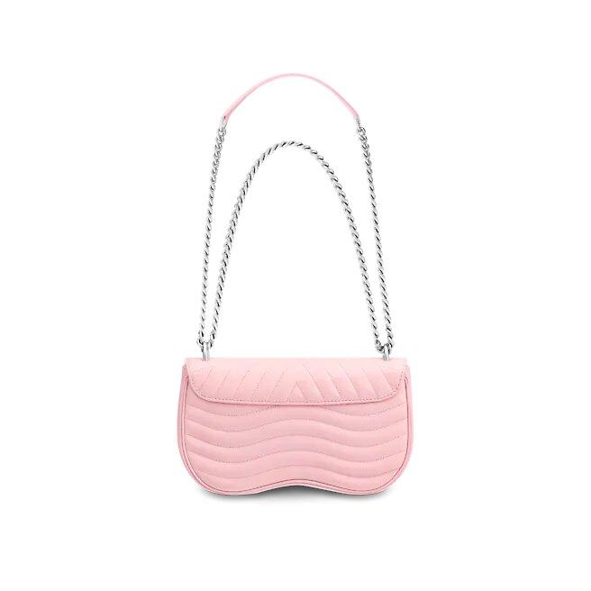Louis Vuitton NEW WAVE CHAIN BAG MM Smoothie Pink