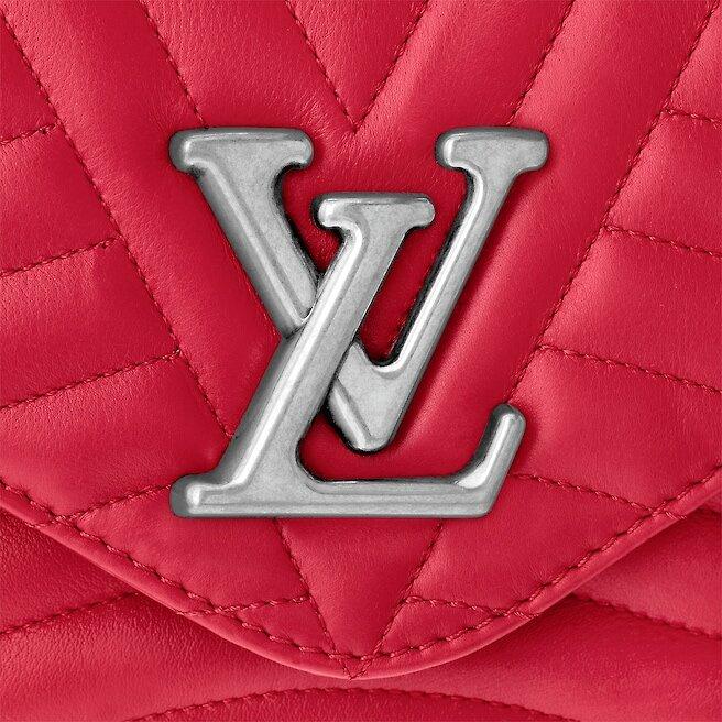 Louis Vuitton NEW WAVE CHAIN BAG MM Scarlet-red Ecarlate
