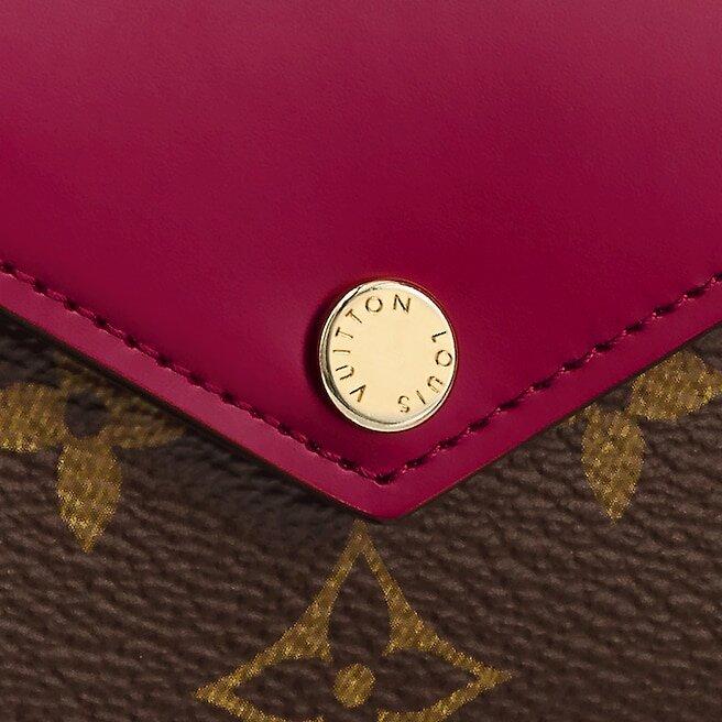 Louis Vuitton ZOÉ WALLET FUSHIA