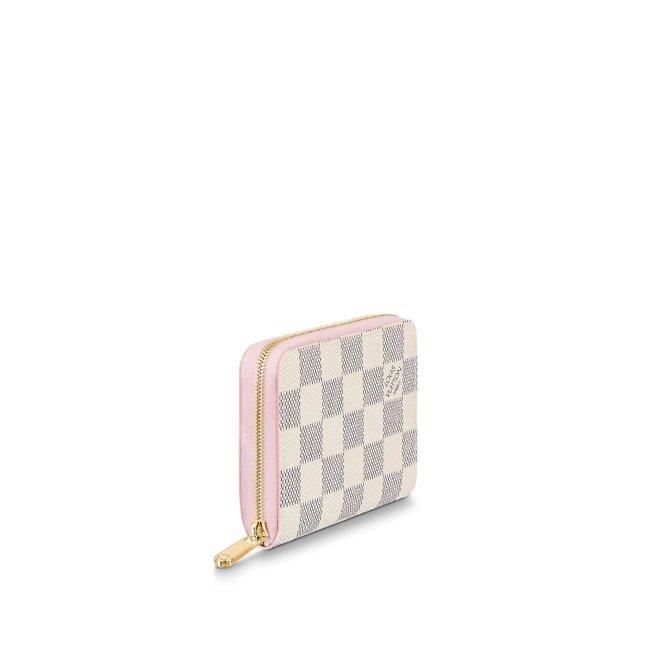 Louis Vuitton ZIPPY COIN PURSE Rose Ballerine Pink
