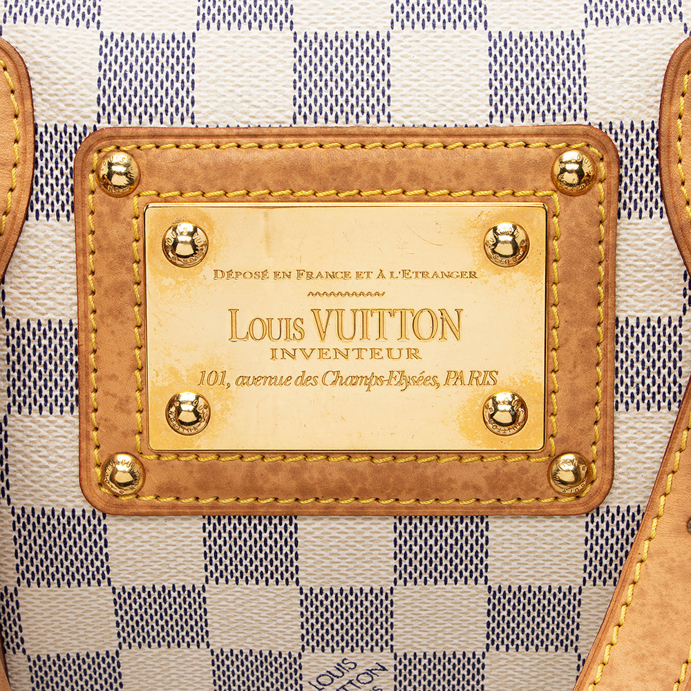 Louis Vuitton Damier Azur Berkeley Satchel (SHF-17999)
