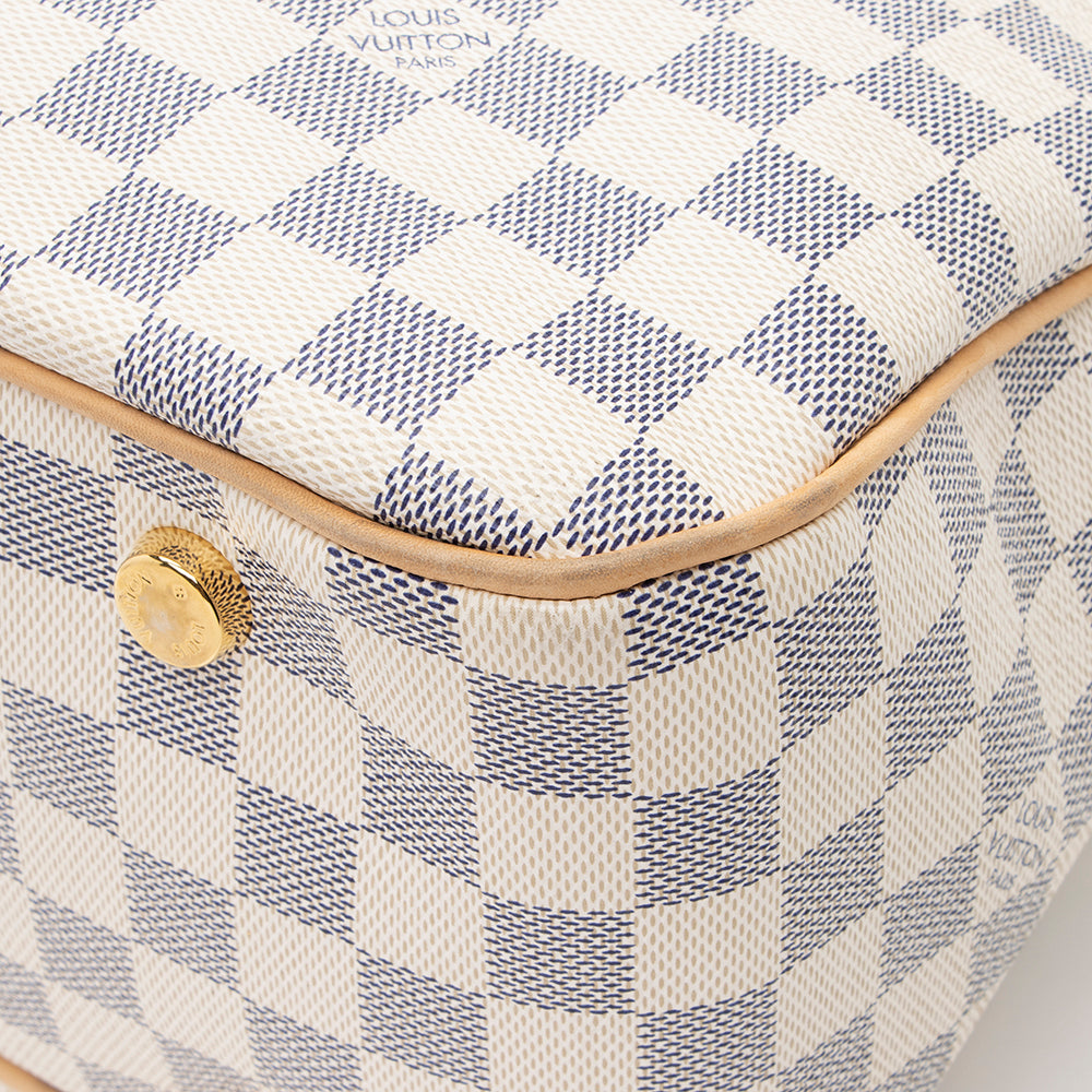 Louis Vuitton Damier Azur Figheri PM Tote (SHF-17861)