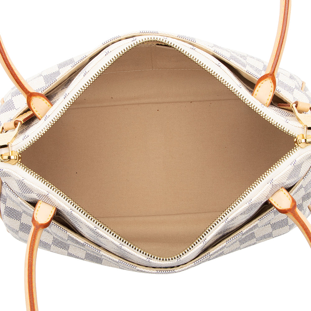 Louis Vuitton Damier Azur Figheri PM Tote (SHF-17861)
