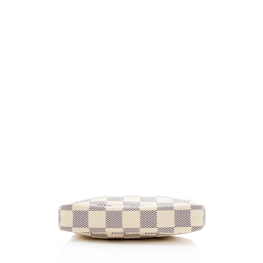 Louis Vuitton Damier Azur Mini Pochette Accessories (SHF-16530)
