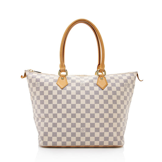 Louis Vuitton Damier Azur Saleya MM Tote (SHF-18132)