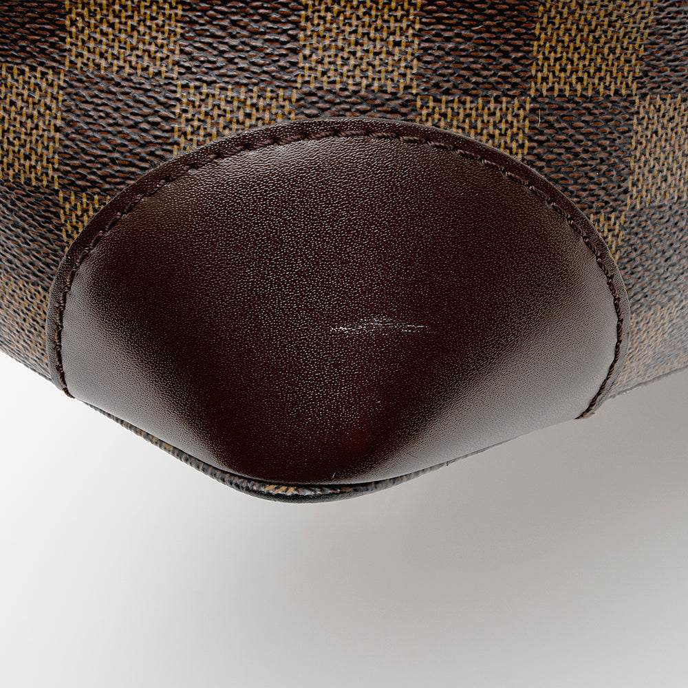 Louis Vuitton Damier Ebene Hampstead MM Tote (SHF-16598)