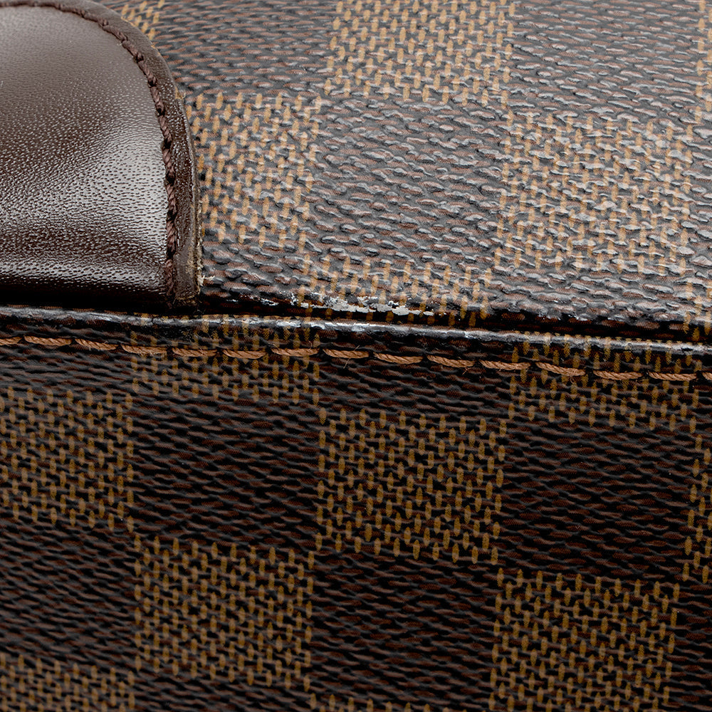 Louis Vuitton Damier Ebene Hampstead MM Tote (SHF-16598)