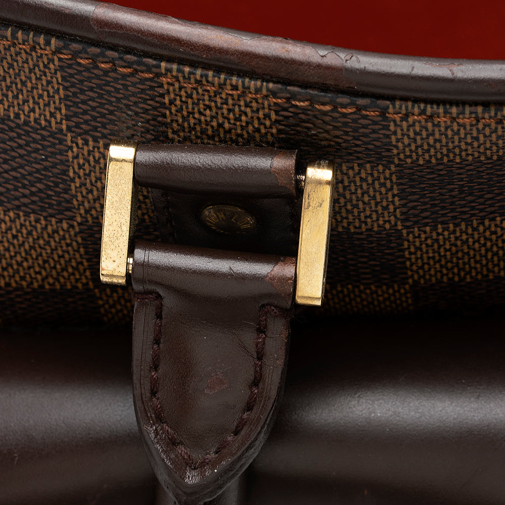 Louis Vuitton Damier Ebene Manosque GM Tote (SHF-18161)