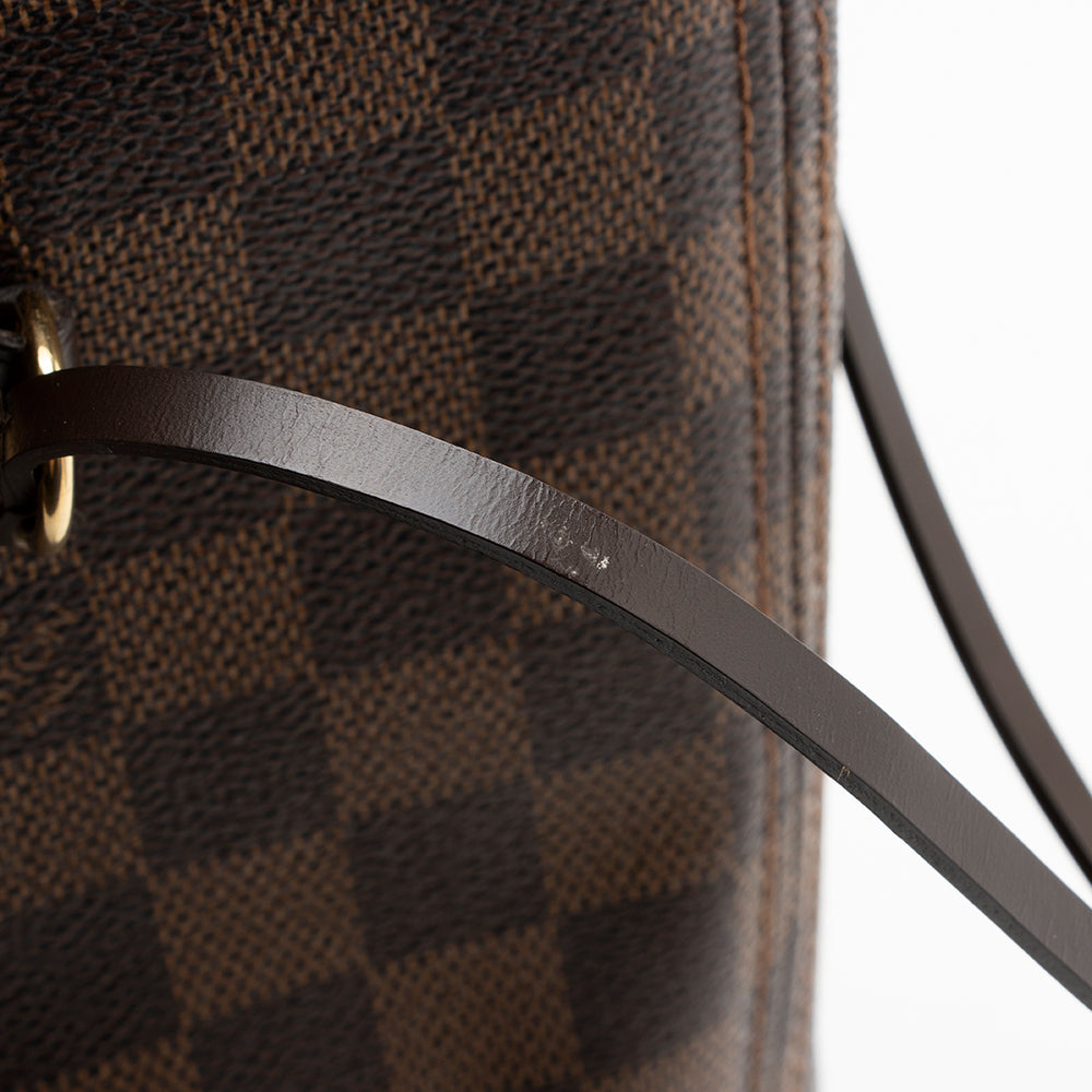 Louis Vuitton Damier Ebene Neverfull MM Tote (SHF-17773)