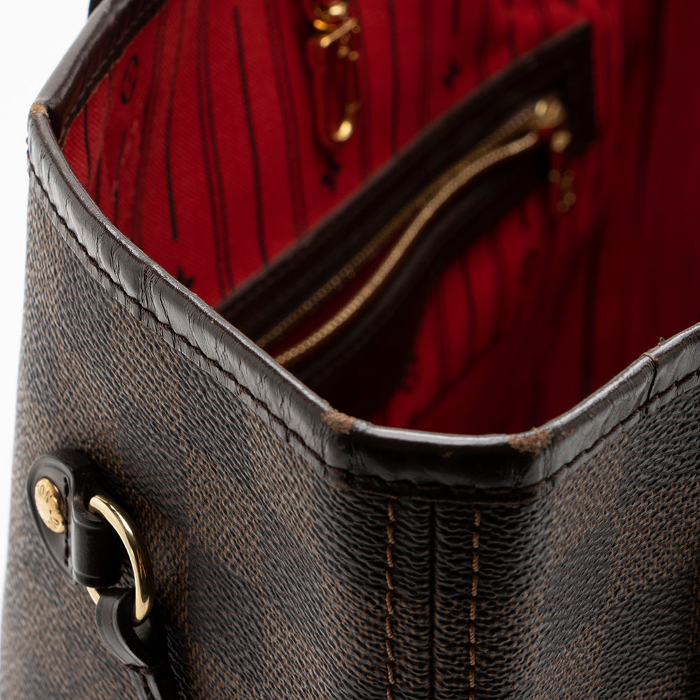 Louis Vuitton Damier Ebene Neverfull MM Tote (SHF-17773)