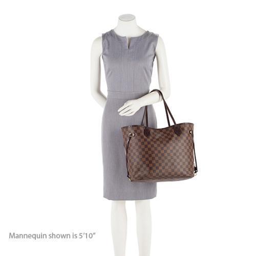 Louis Vuitton Damier Ebene Neverfull MM Tote (SHF-17773)