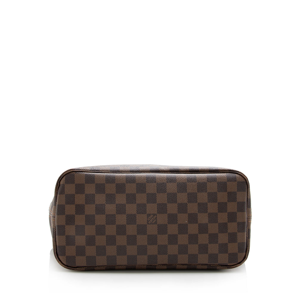 Louis Vuitton Damier Ebene Neverfull MM Tote (SHF-17774)
