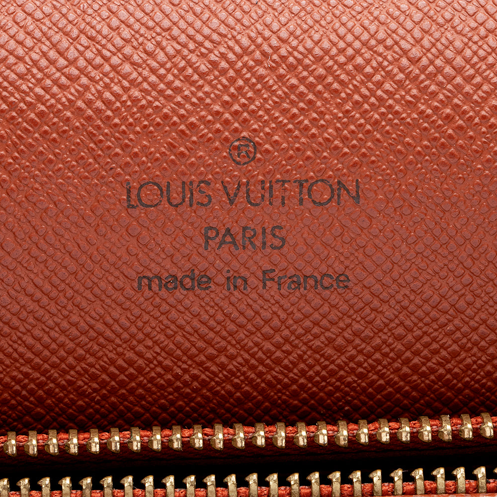 Louis Vuitton Damier Ebene Tribeca Long Shoulder Bag (SHF-16116)