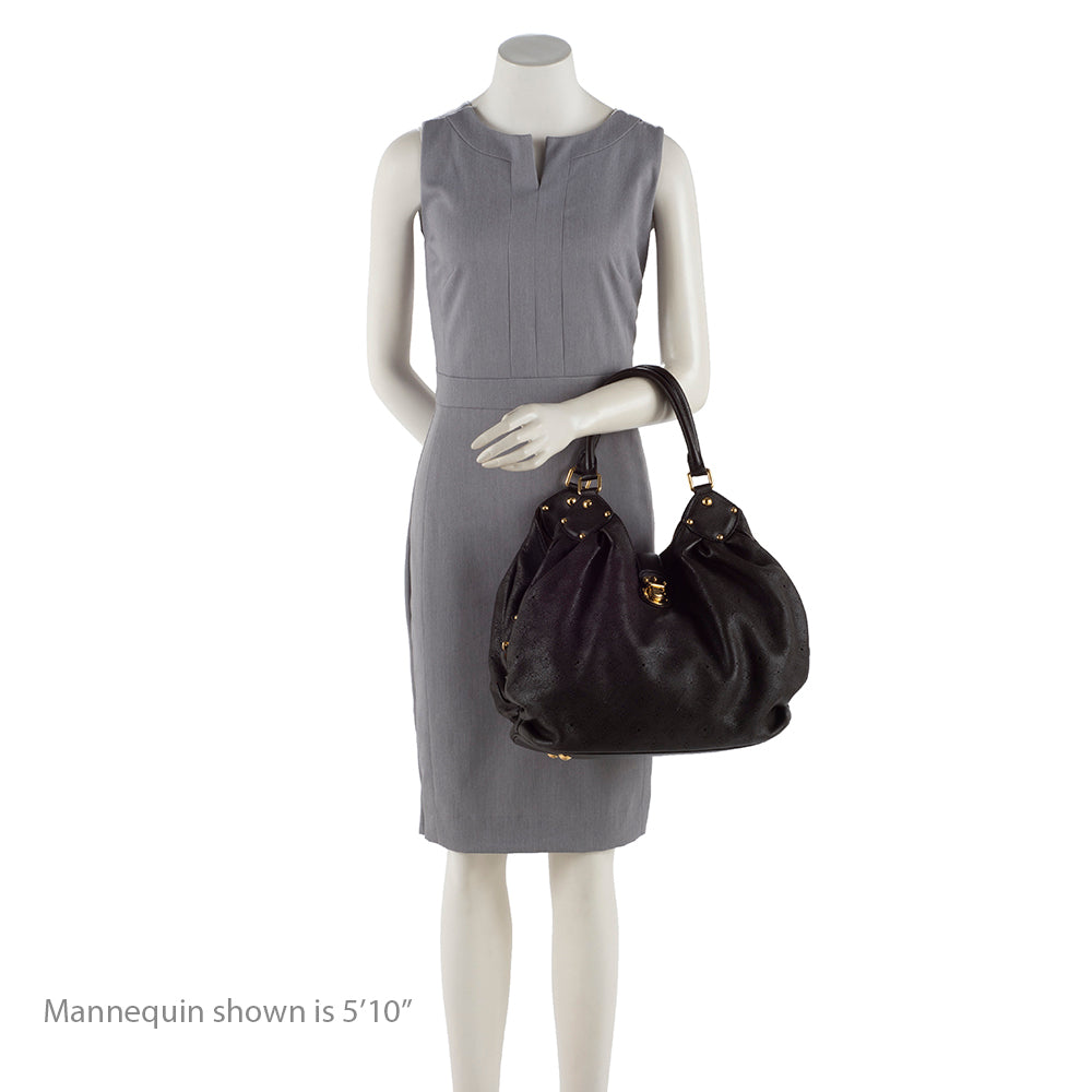 Louis Vuitton Mahina Leather L Hobo (SHF-17445)